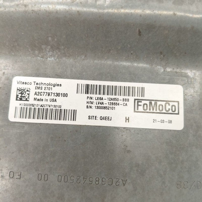 Engine ECM Electronic Control Module 2.5L Fits 21-24 Lincoln Corsair