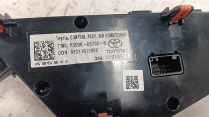 5590006730 Temperature Control Heat Heater AC Switch Screen Controller Fits 18-19 CAMRY