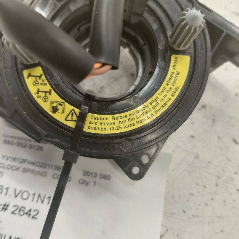 Volvo S60 Steering Column Clock Spring  2013 2014 2015
