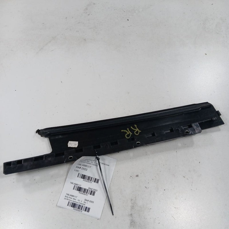 Jeep Renegade Passenger Right Rear Door Applique {51953326} 2017 2018 2019 2020