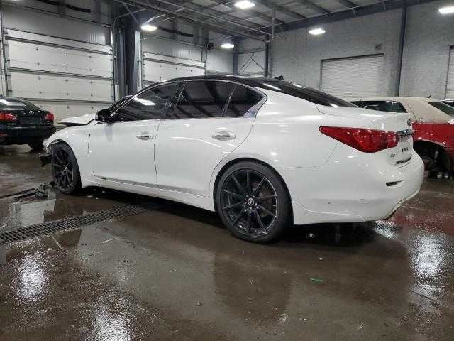 Left Rear Tail Light Lid Mounted Fits 14-15 INFINITI Q50 OEM