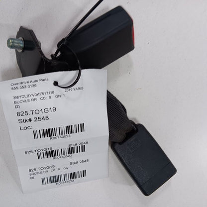 Toyota Yaris Seat Belt Buckle Latch Right Passenger Rear Back  2020 20