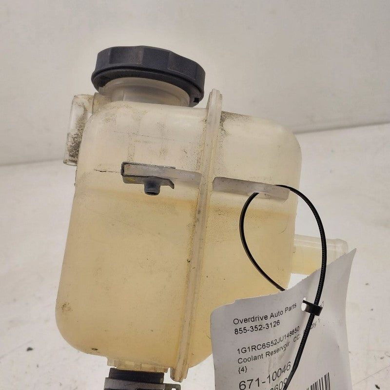 Radiator Overflow Coolant Reservoir Electric Motor Drive 17-19 Chevy V