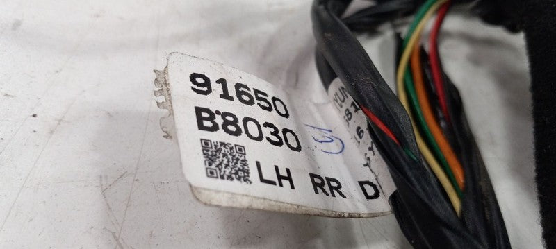 Hyundai Santa Fe Door Harness Wire Wiring Left Rear 2017 2018 2019