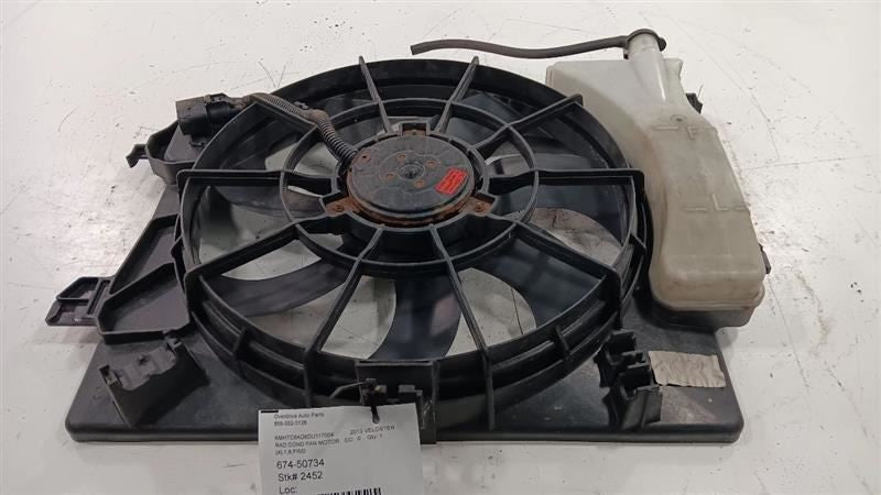 253801R050 Radiator Cooling Fan Motor Fan Assembly US Market With AC Fits 12-14 ACCENT