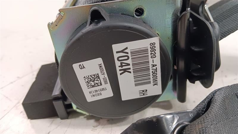 Kia Forte Seat Belt Strap Retractor Right Passenger Rear Back 2016 2015 2014