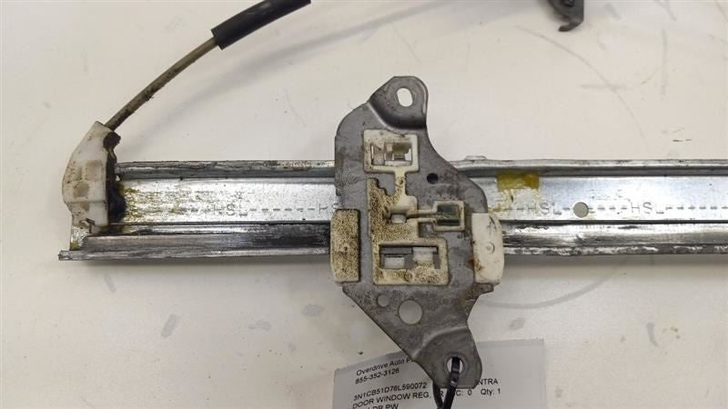 807214M400 Driver Left Front Power Window Regulator Motor Track Fits 00-06 SENTRA