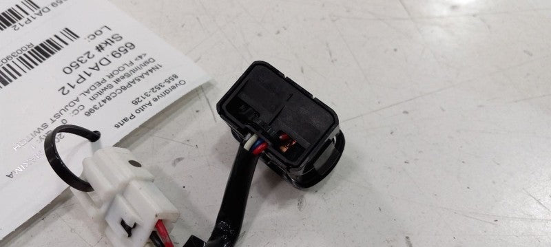 Nissan Maxima   2012 Floor Pedal Adjust Switch Dash/Interior/Seat 2011