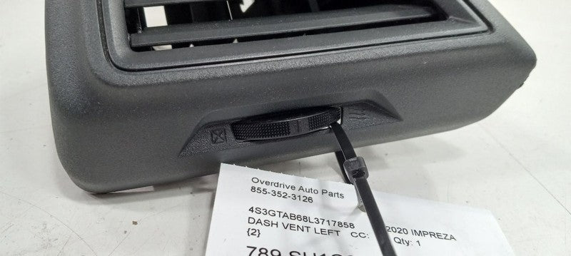 Subaru Impreza Dash Air Vent Left Driver 2020 2019 2018 2017