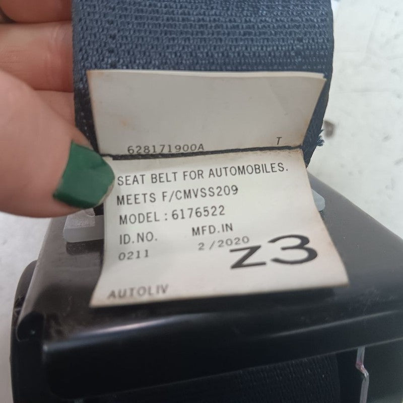 Outlander Sport Seat Belt Strap Retractor Right Passenger Rear Back  2