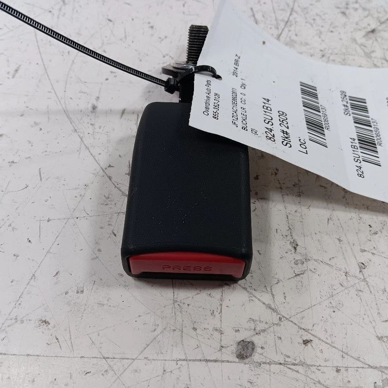 Subaru BRZ Seat Belt Buckle Latch Left Rear Back  2013 2014 2015 2016 
