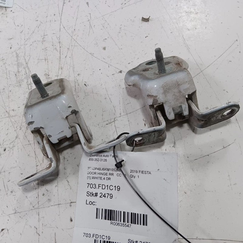 Ford Fiesta Door Hinge Set Right Rear Passenger  2014 2015 2016 2017 2