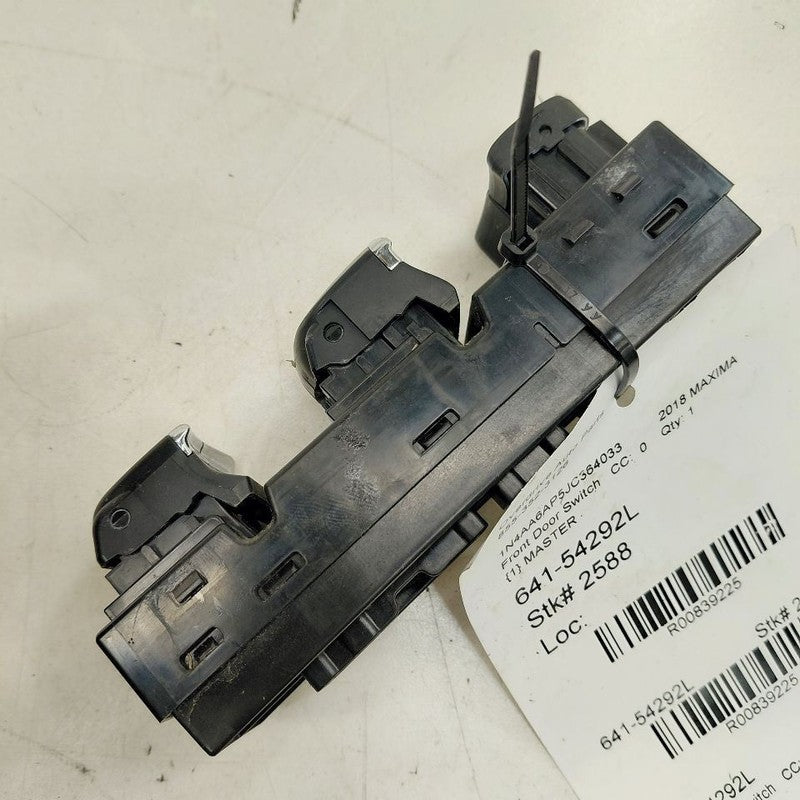 Driver's Front Door Lock And Window Switch Fits 16-23 Nissan Maxima OE