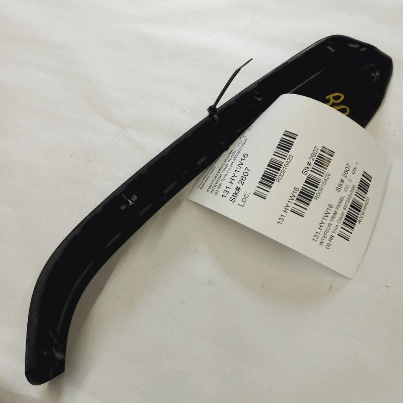 Hyundai Veloster Passenger Right Rear Trim Cover {837202V000} 2017 201
