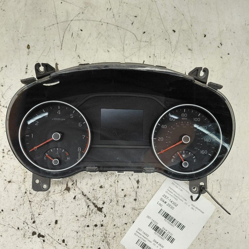 Speedometer Gauge Cluster US Market 3.5" Display Screen 20-21 Kia Spor