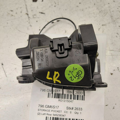 Cadillac CT6 Left Rear Storage Pocket {545238347} 2018 2017 2016
