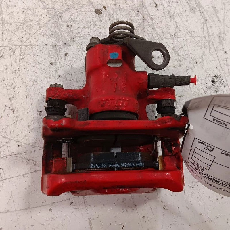 Left Brake Caliper 2 Door Rear Back Painted Red Fits 12-17 FIAT 500