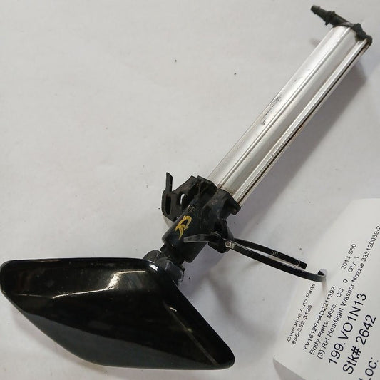 Volvo S60 Passenger Right Side Headlight Washer Nozzle {333120059-2} 2