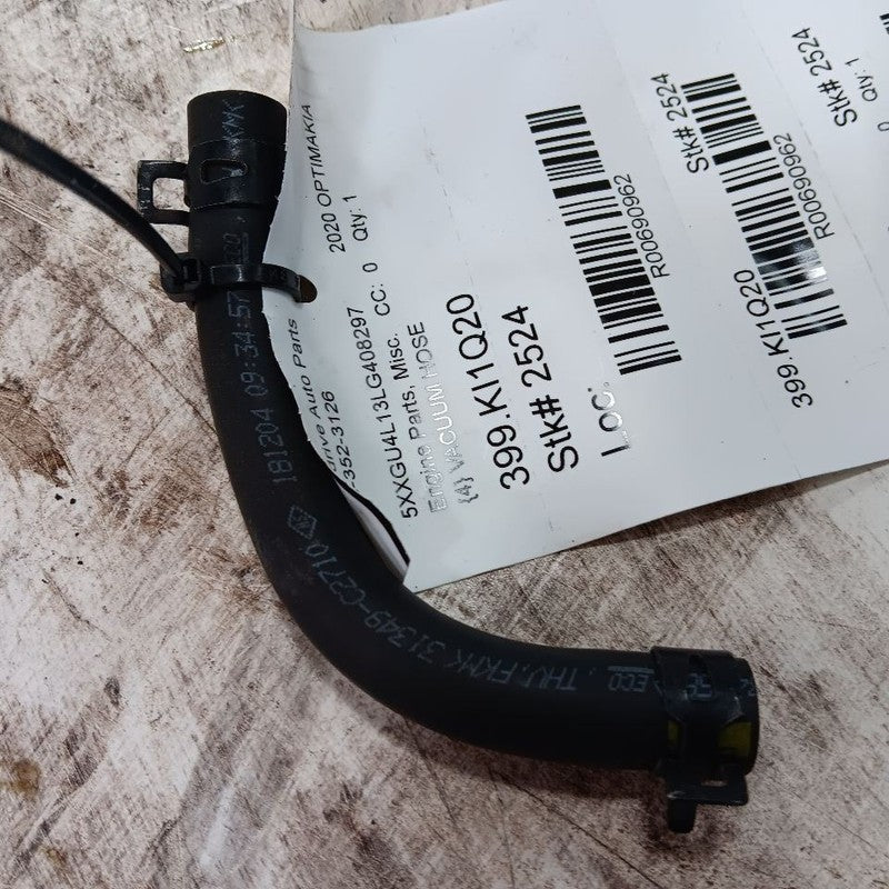 Kia Optima Vacuum Hose Line 2020 2019 2018 2017
