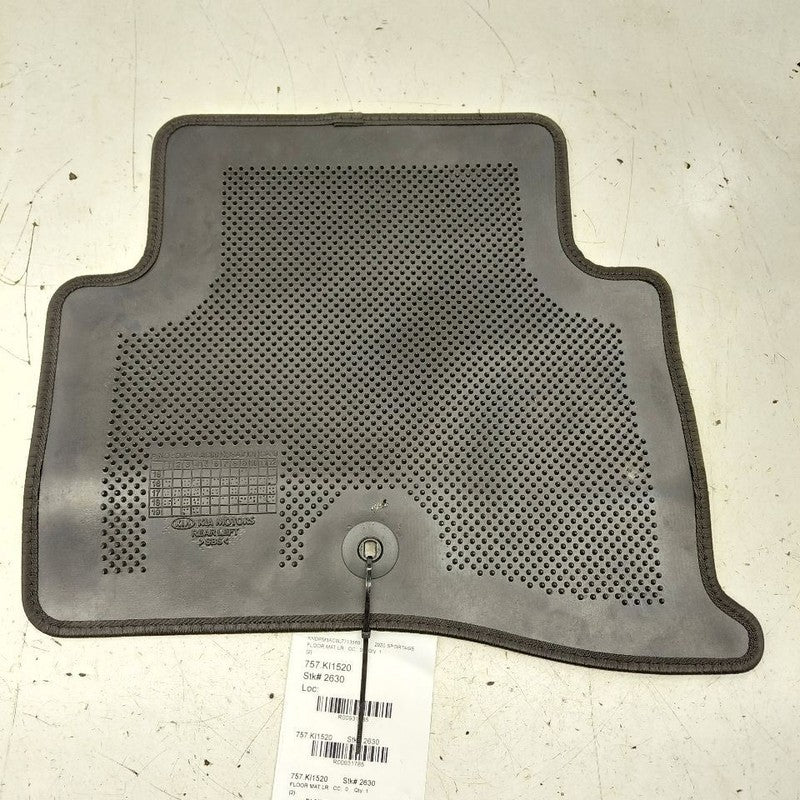 Kia Sportage Floor Mat Left Driver Side Rear  2020 2021 2022