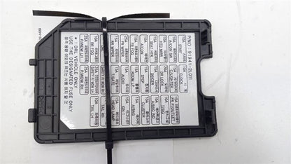 Hyundai Elantra Fuse Box Cover2009 2010 2011 2012