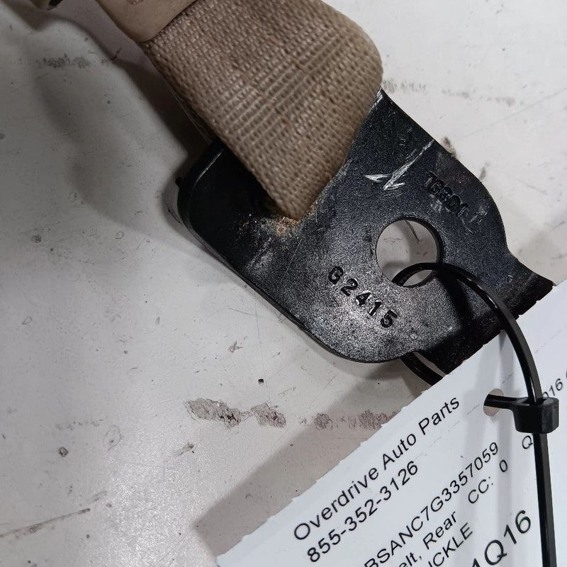 Subaru Legacy Outback Rear Back Center Seat Belt Buckle Latch 2015 201