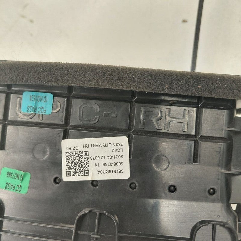 Nissan Rogue Dash Air Vent Center Middle  2021 2022 2023