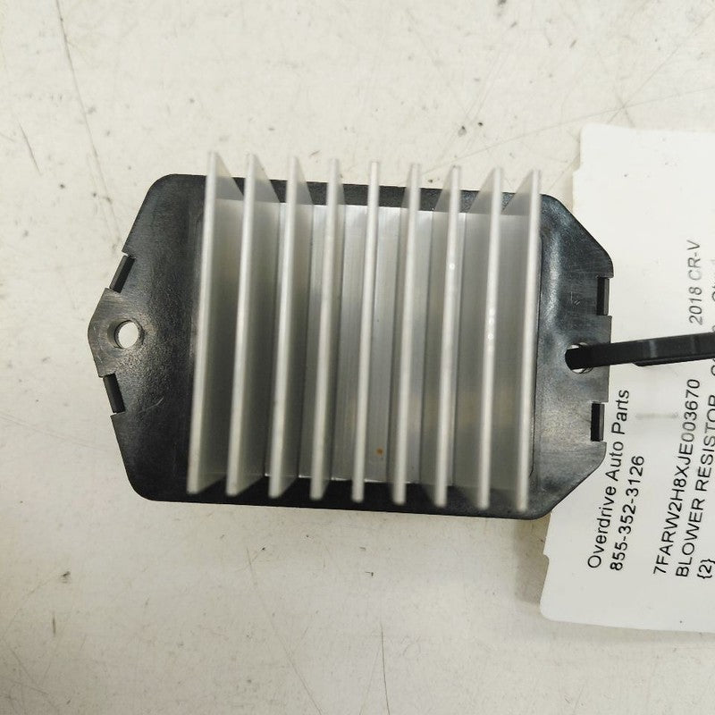 Honda CR-V Blower Resistor Fan Motor Speed Resistor  2017 2018 2019