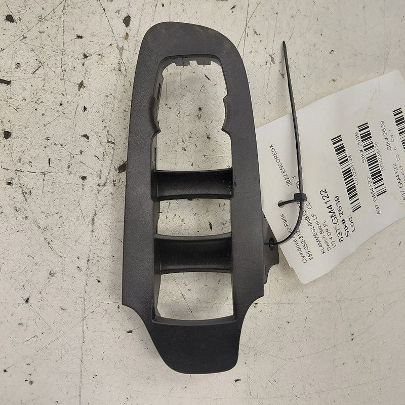 Buick Encore GX Window Switch Bezel Trim Left Front 2022 2023 2024 202