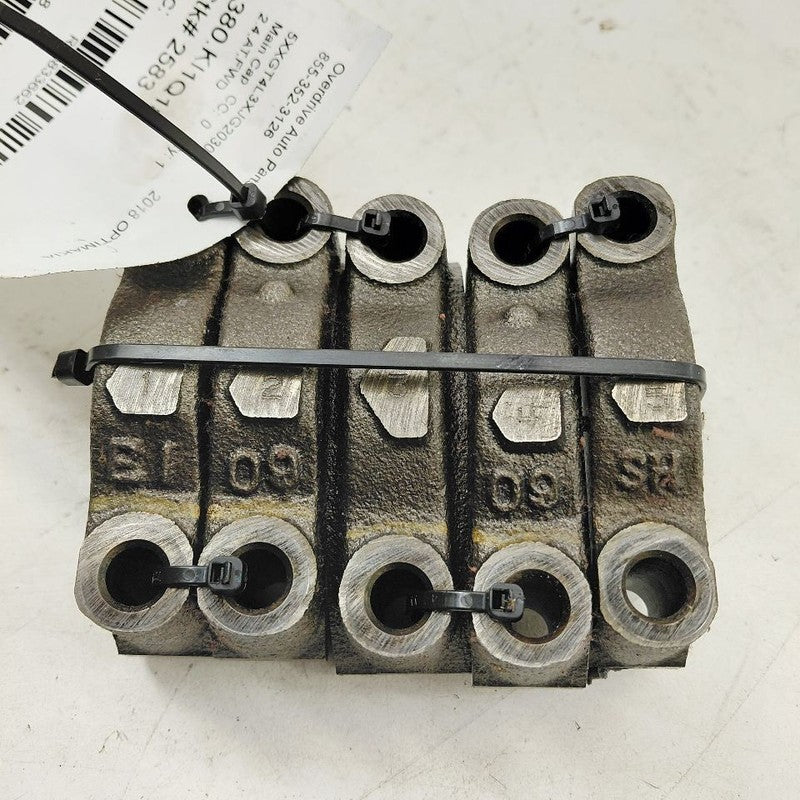 Kia Optima Engine Block Crankshaft Main Cap  2.4 2018 2017 2016 OEM