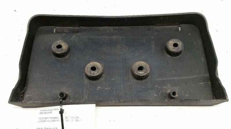 Chevy Malibu License Holder Front Bracket Mount Plate Frame 2005 2006 2007 2008 