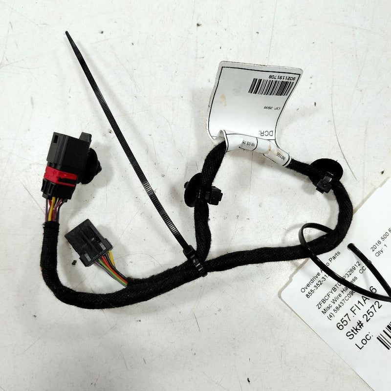 Fiat 500 Wire Harness {58437C096} 2016 2017 2018 OEM