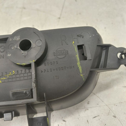Nissan Murano Door Handle Right Passenger Rear Interior Inside  2020 2