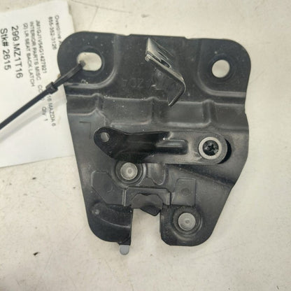 Mazda 6 Left Rear Seat Back Latch 2016 2015 2014