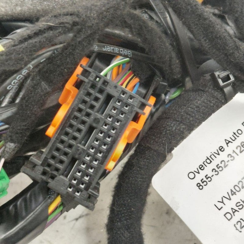 Volvo S60 Dash Wire Wiring Harness  2018 2017 2016
