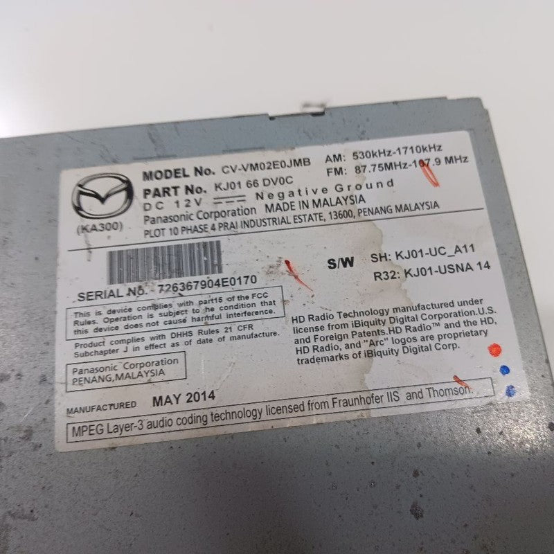 Audio Equipment Radio Receiver With Navigation Fits 13-15 Mazda CX-5