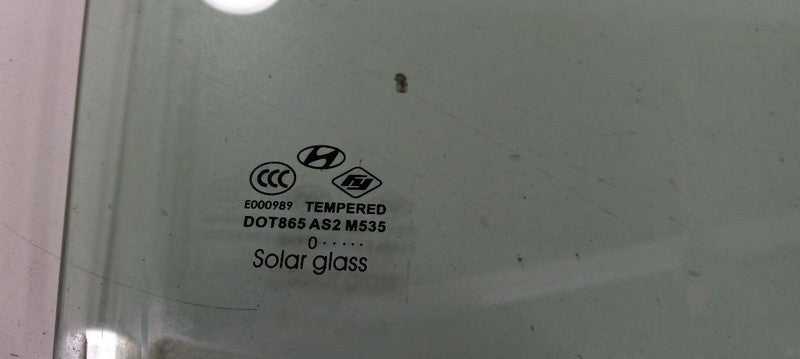 Passenger Right Front Door Glass Window Fits 10-12 SANTA FE OEM