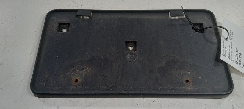 Dodge Caliber License Holder Front Bracket Mount Plate Frame 2007 2008