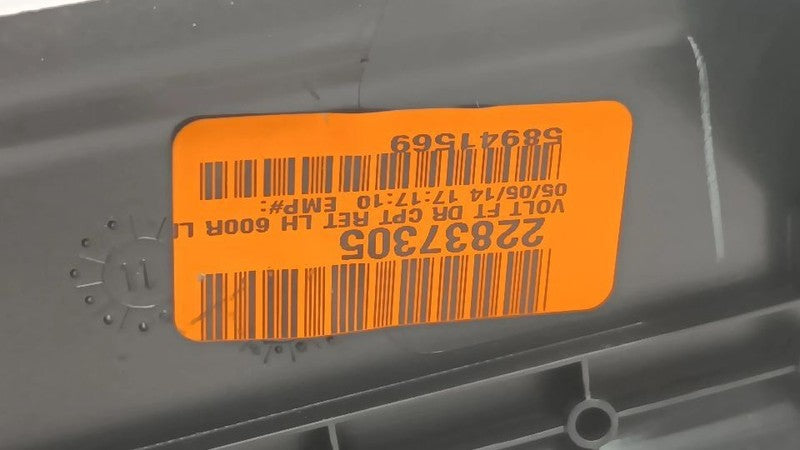 Chevy Volt Kick Panel Trim Left Driver  2011 2012 2013 2014 2015