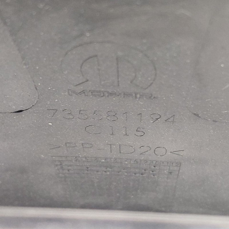 Fiat 500 X Model   Center Console Rear End Cap Trim Cover  2016 2017
