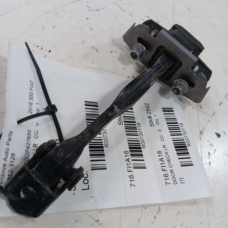 Fiat 500 Door Check Left Driver Rear Hinge Stop Stopper Detent  2016 2