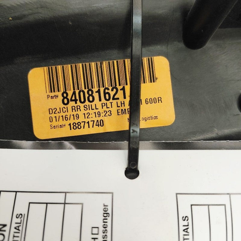 Chevy Volt Sill Trim Plate Door Jam Threshold Left Driver Rear  2019 2