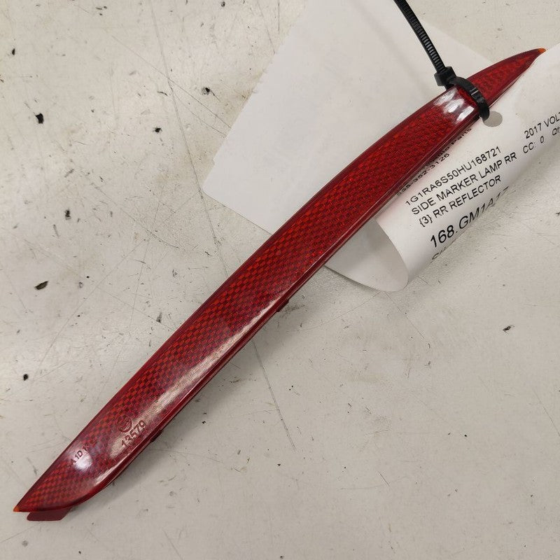 Chevy Volt Passenger Right Rear Side Marker Reflector 2016 2017 2018 2