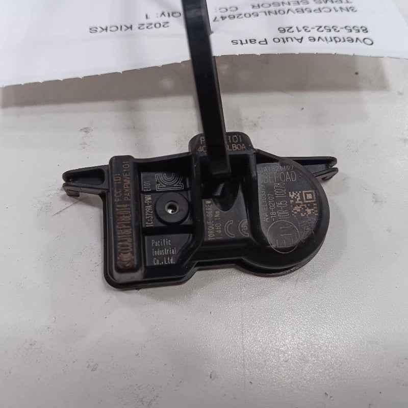Nissan Kicks TPMS Tire Pressure Monitor System Sensor  2021 2022 2023 2024
