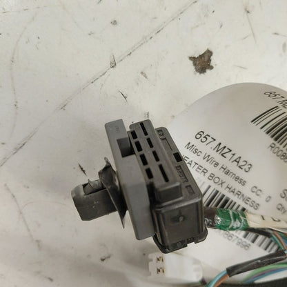 Mazda 3 Heater Box Wire Harness  2023 2022 2021