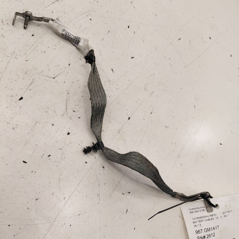 Chevy Volt Battery Cable  2016 2017 2018 2019