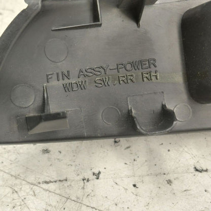 Nissan Versa Note Window Switch Bezel Trim Right Rear  2019 2018 2017