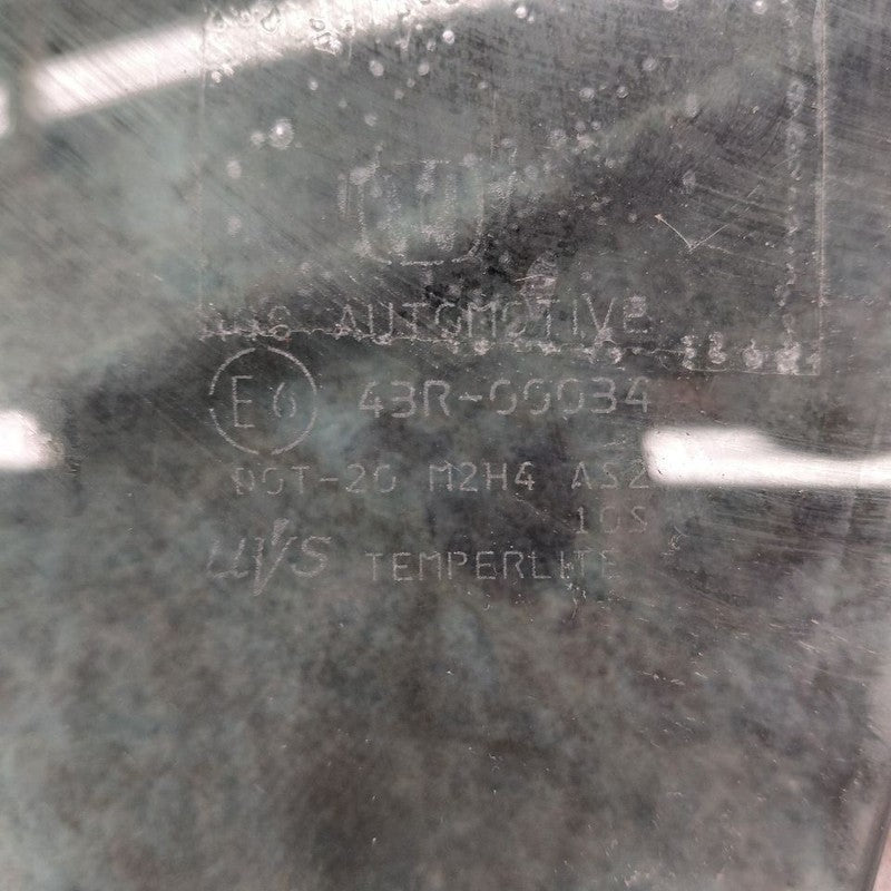 Left Rear Door Glass Window Fits 18-21 Honda Clarity