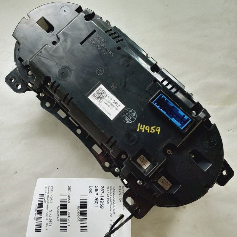 Speedometer Gauge Cluster MPH And KPH ID 60006493 20-23 Buick Encore G