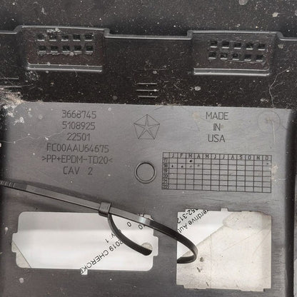 Jeep Cherokee Center Console Rear End Cap Trim Cover  2019 2020 2021